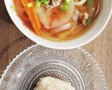 冷凍たい焼きで★天ぷらまんじゅう★うどん作り方7写真