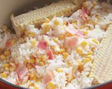 〖 とうもろこしご飯 〗作り方5写真