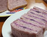 紫芋とクランベリーの手ごね角食パン作り方14写真