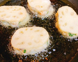 蓮根とえびの挟み揚げ♪作り方7写真