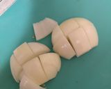 鶏胸肉と夏野菜☆揚げない酢鶏作り方1写真