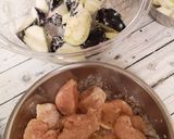 鶏胸肉と夏野菜☆揚げない酢鶏作り方5写真