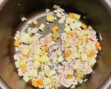 野菜たっぷりひき肉のオートミールカレー作り方1写真