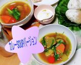 9月、肌寒い日の★ストックSOUP★作り方3写真