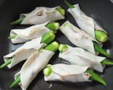 テレビで見た時短簡単オクラ1本入り餃子作り方12写真