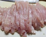 鳥むね肉とキャベツのガーリック炒め作り方1写真
