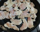 鳥むね肉とキャベツのガーリック炒め作り方3写真