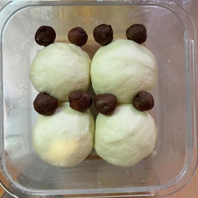 もちもちふんわり パンダちぎりパン by panda__pan 【クックパッド