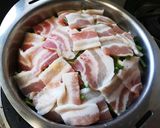 白い具材と豚バラのコラボ！作り方4写真