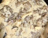 牛肉とエリンギのクリーム煮♡牛乳で作り方8写真