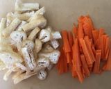 簡単♪きのこと油揚げの炊き込みご飯作り方3写真