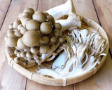 簡単♪きのこと糸蒟蒻のきんぴら【常備菜】作り方1写真