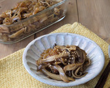 簡単♪きのこと糸蒟蒻のきんぴら【常備菜】作り方6写真