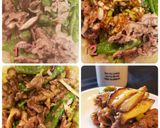 レンジ5分～牛肉入りししとう蒸し和え物作り方4写真