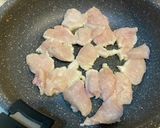鶏むねとホクホクお芋のバルサミコ酢炒め作り方3写真
