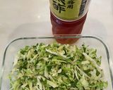 大葉とキャベツの酢和え物作り方2写真