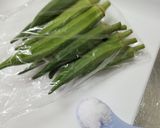 簡単♪オクラの下処理作り方1写真