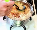 韓国風 豚こまと蒟蒻のピリ辛味噌煮込み作り方5写真