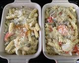 簡単!カニかまのカルボナーラ風グラタン♬作り方10写真