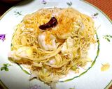 釜揚げシラスとキャベツのパスタ作り方14写真