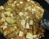 麻婆豆腐なす作り方6写真