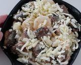 いわし缶と山芋のピリ辛チーズ焼き作り方3写真