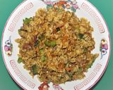 「ニンニク炒飯」作り方8写真