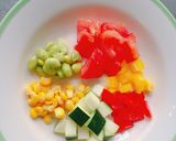 鶏肉の夏野菜ソース作り方2写真
