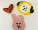 BTS〜BT21〜COOKY、キャラ弁作り方2写真