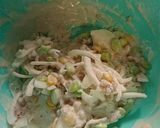 そば打粉を使ってかき揚げ作り方2写真