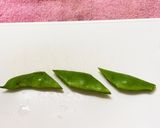 さやいんげん豆とエビホタ炒め作り方3写真