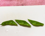 さやいんげん豆とエビホタ炒め作り方3写真