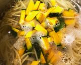 かぼちゃとスパゲティのサラダ作り方3写真
