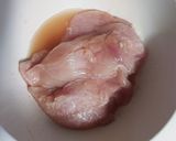かしわのネギソースかけ作り方1写真