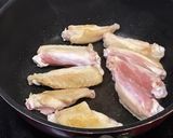 手羽中と卵と根菜の煮物作り方2写真