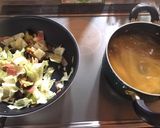 簡単！キャベツとナスの和風パスタ作り方4写真