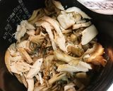 サラダチキンと舞茸の炊き込みご飯作り方4写真