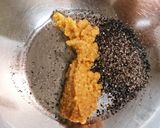 蒸し茄子のしらすゴマ味噌和え作り方2写真