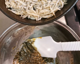 蒸し茄子のしらすゴマ味噌和え作り方3写真