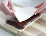 もちもち！サクサク！チョコもちパイ作り方3写真