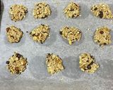 ナッツとチョコのオートミールクッキー♡作り方4写真