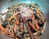 ごぼうとシメジの柚子胡椒味噌きんぴら作り方4写真