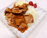 絶品！マヨネーズだれの豚のしょうが焼き作り方5写真