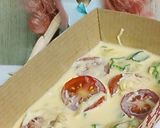 リカちゃん♡トマトオクラキッシュꔛ*作り方10写真