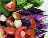 夏野菜のチーズ焼き作り方1写真