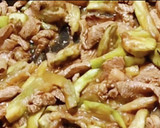 動画レシピ鶏むね肉なすのマヨウスター炒め作り方4写真