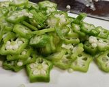だし茹で☆ヘルシーおくら作り方1写真