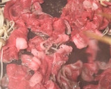 簡単！甘辛焼肉タレで☆牛肉ときのこ炒め作り方5写真