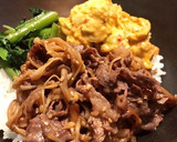 簡単！甘辛焼肉タレで☆牛肉ときのこ炒め作り方7写真