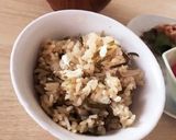 残り物◎お刺身と塩昆布の炊き込みご飯作り方8写真
